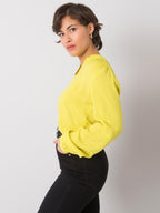Elegancka bluzka koszulowa w kolorze limonkowym - Mira
